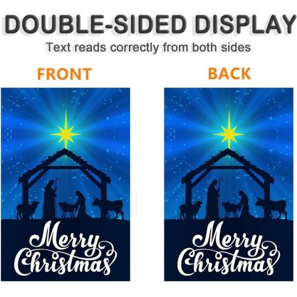 Seasonal Garden Flag Set of 12 Double Sided Welcome Fall Halloween Garden Flags - Picture 3 of 8